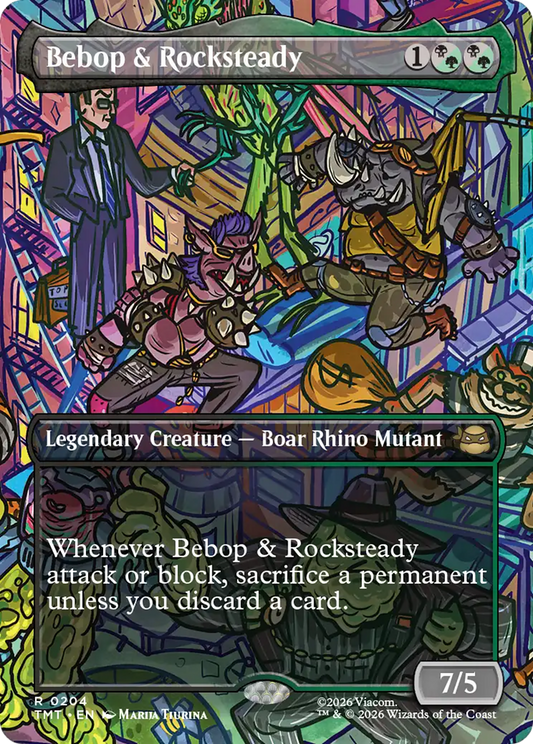 Bebop & Rocksteady (TMT) #204 [EN/N]