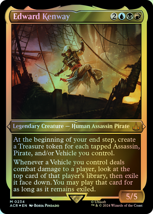Edward Kenway (ACR) #234 [EN/E] s/o