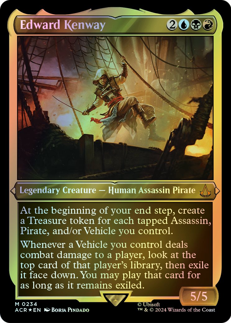 Edward Kenway (ACR) #234 [EN/E] s/o