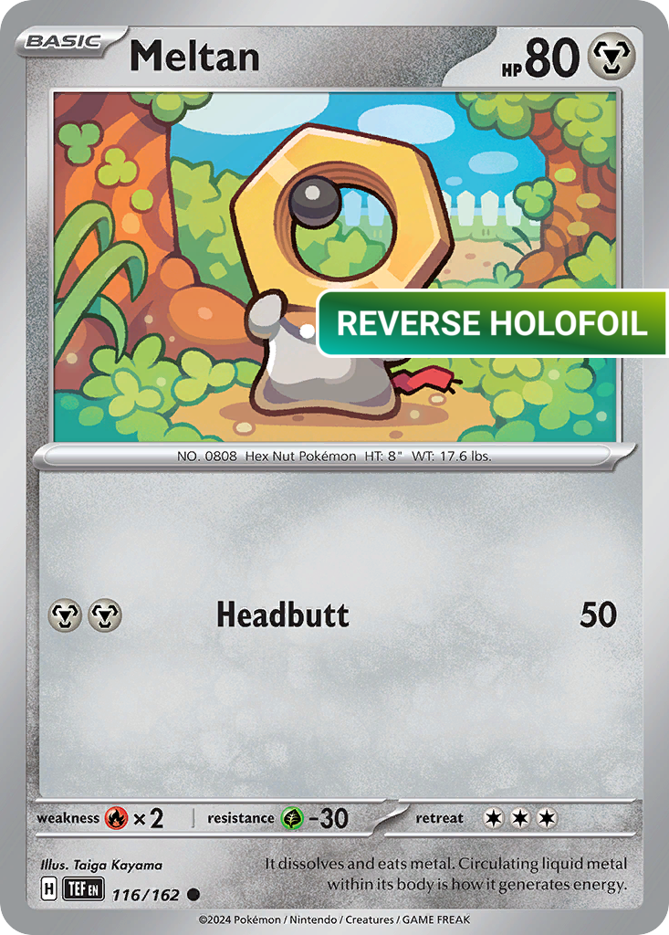Meltan - 116/162 (TEF) #116 [EN/R]