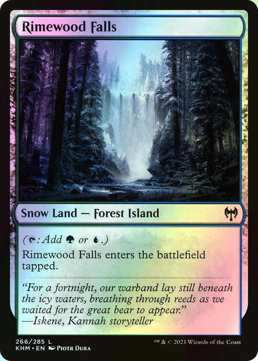 Rimewood Falls (KHM) #266 [EN/F] s/o