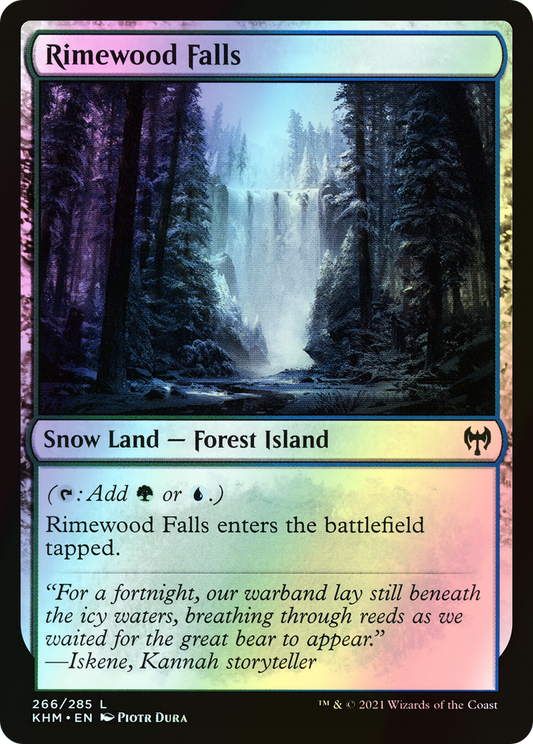 Rimewood Falls (KHM) #266 [EN/F] s/o