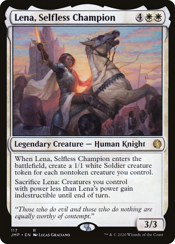 Lena, Selfless Champion (JMP) #117 [EN/N]