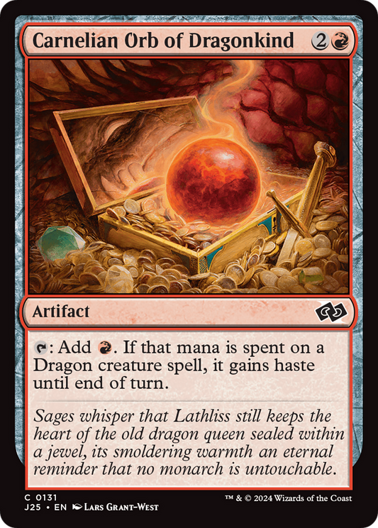 Carnelian Orb of Dragonkind (J25) #131 [EN/N] s/o