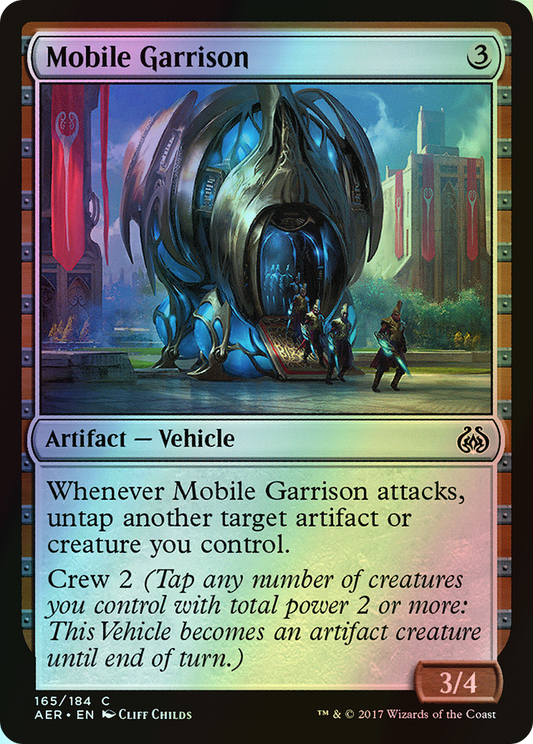 Mobile Garrison (AER) #165 [EN/F] s/o