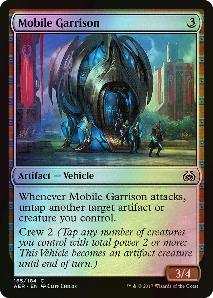 Mobile Garrison (AER) #165 [EN/F]