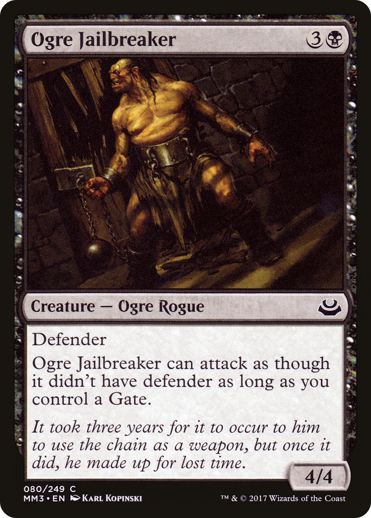 Ogre Jailbreaker (MM3) #80 [EN/N]