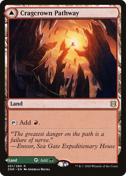 Cragcrown Pathway // Timbercrown Pathway (ZNR) #261 [EN/N] s/o