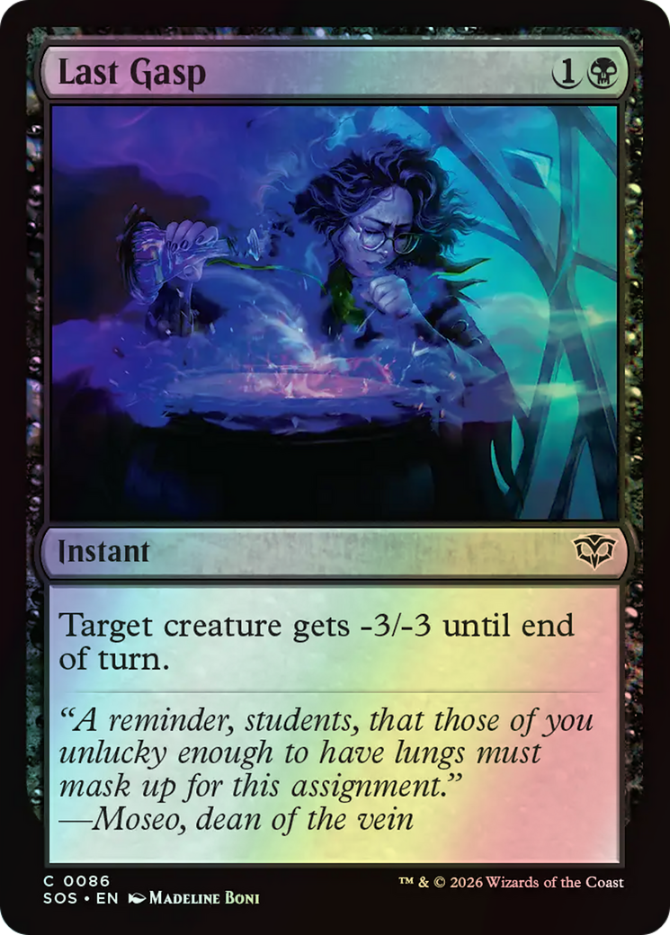 Last Gasp (SOS) #86 [EN/F]