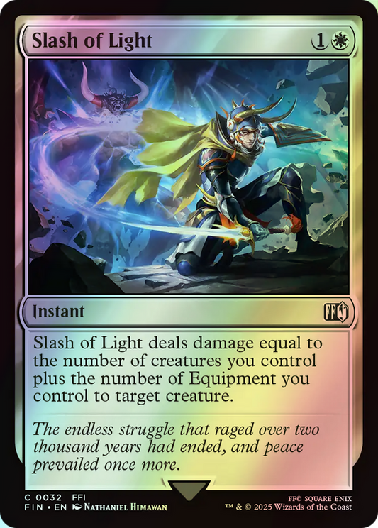 Slash of Light (FIN) #32 [EN/F] s/o