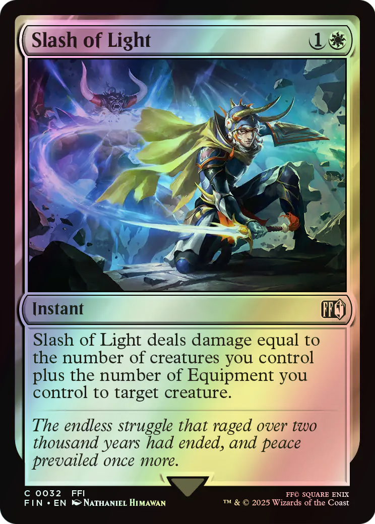 Slash of Light (FIN) #32 [EN/F] s/o