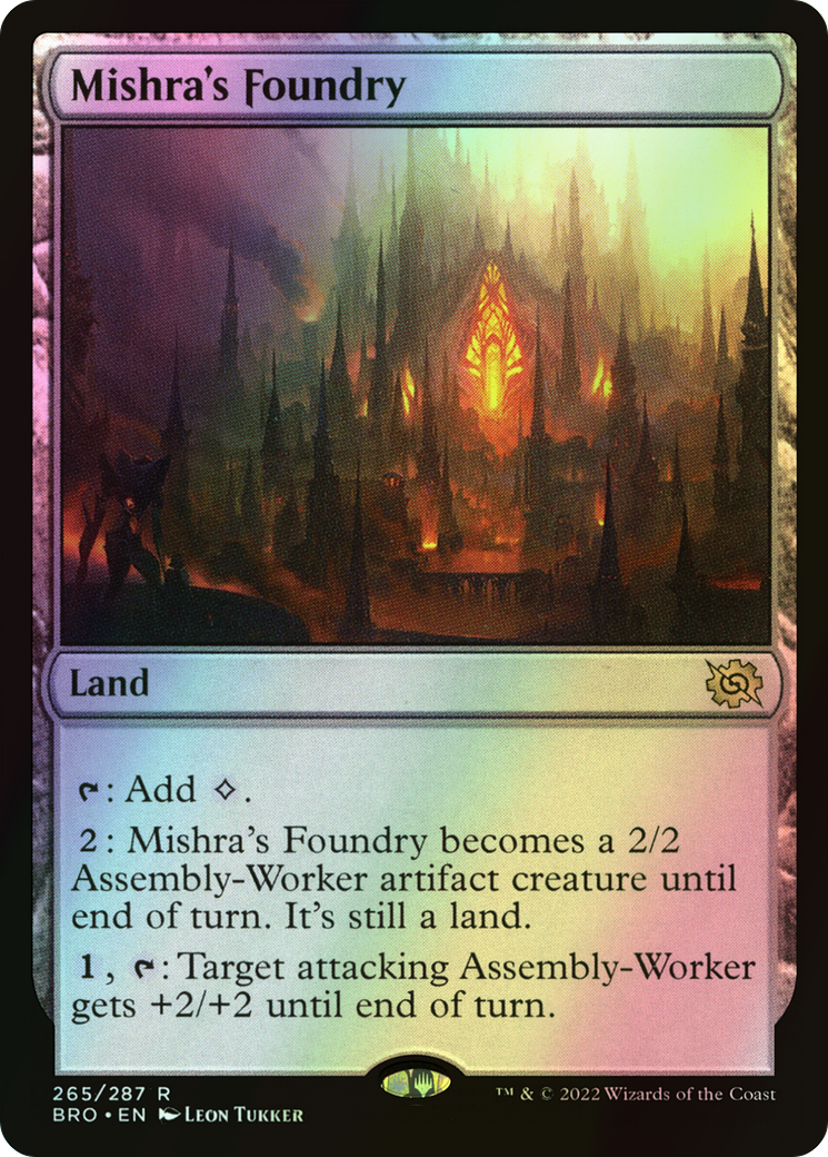 Mishra's Foundry (BRO) #265 [EN/F] s/o