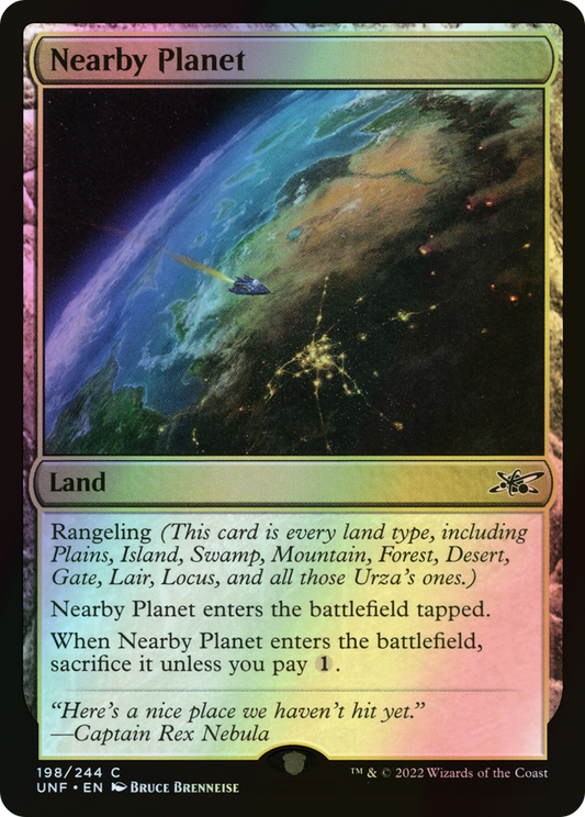 Nearby Planet (UNF) #198 [EN/F] s/o