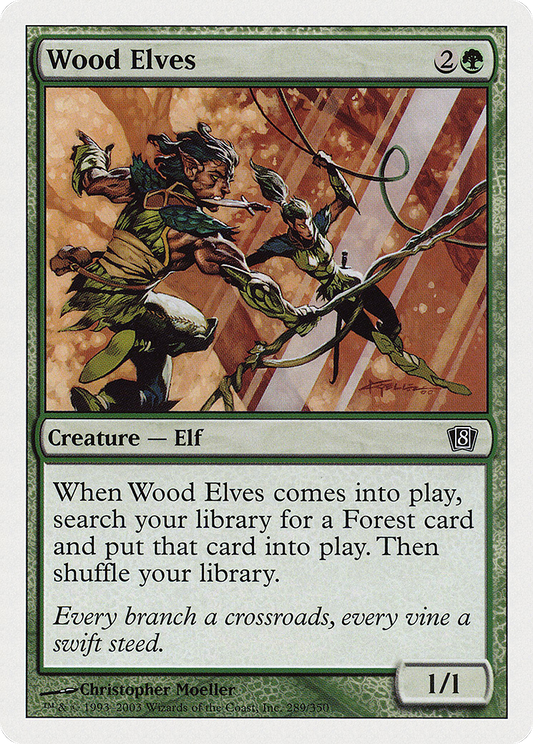Wood Elves (8ED) #289 [EN/N] s/o