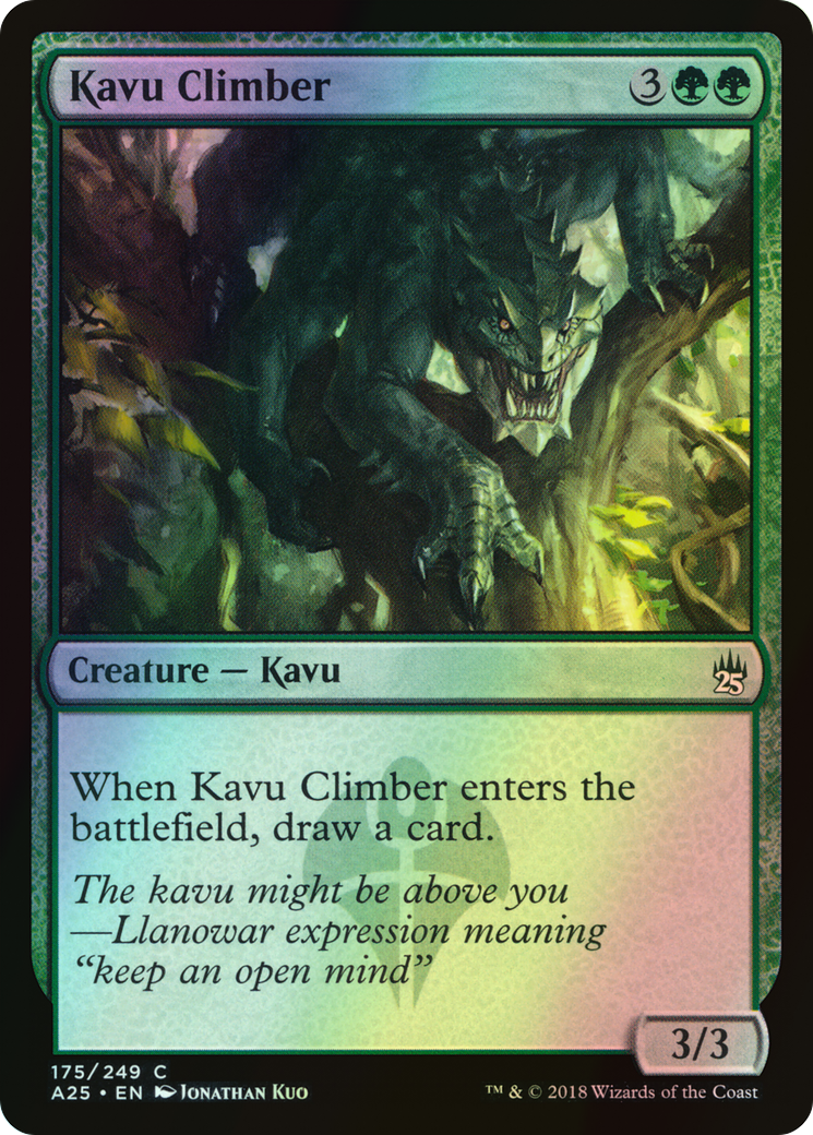 Kavu Climber (A25) #175 [EN/F] s/o