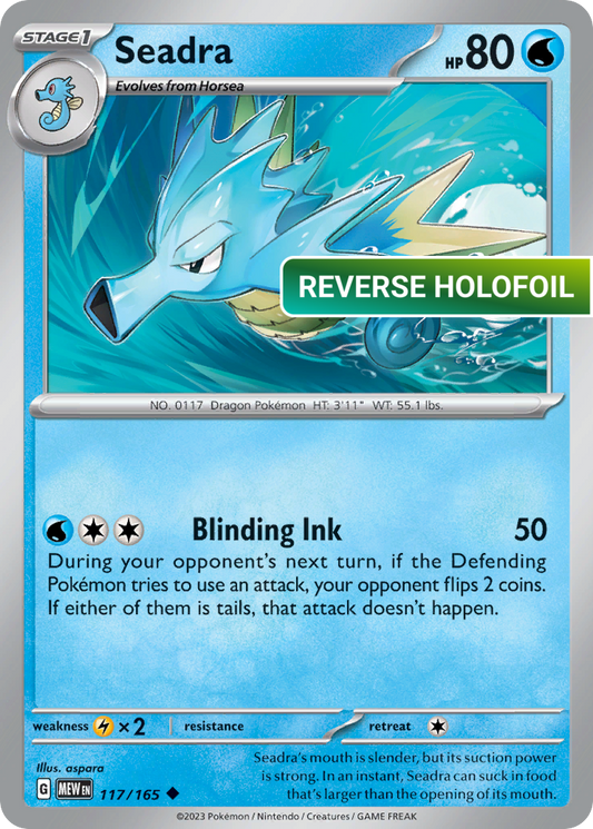 Seadra (MEW) #117 [EN/R] s/o