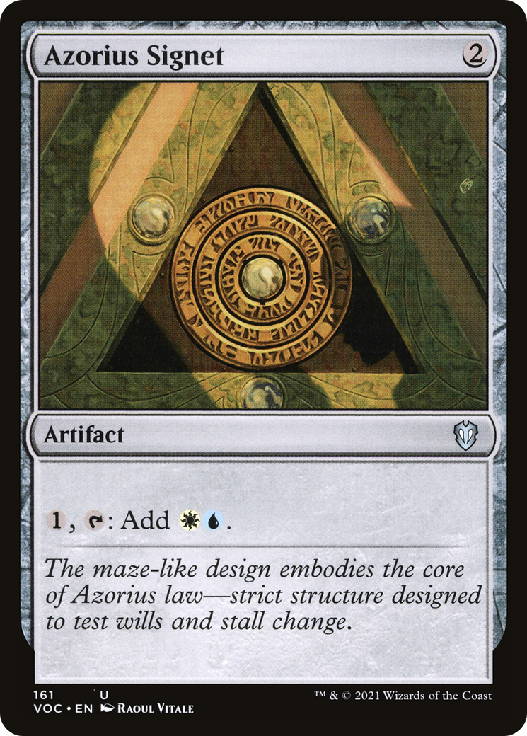 Azorius Signet (VOC) #161 [EN/N]