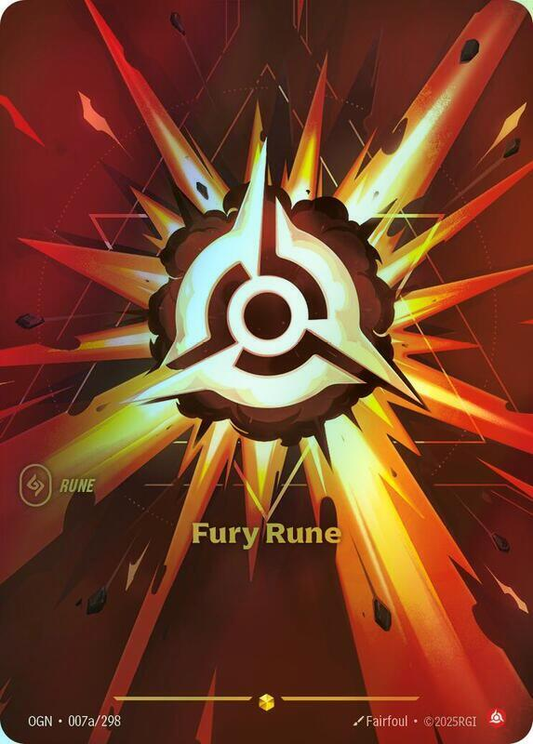 Fury Rune (Alternate Art) (OGN) #007a [EN/F]