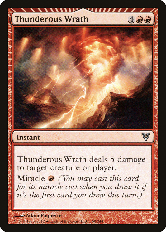 Thunderous Wrath (AVR) #160 [EN/N] s/o