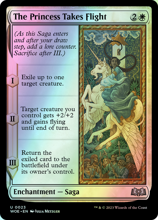 The Princess Takes Flight (WOE) #23 [EN/F]