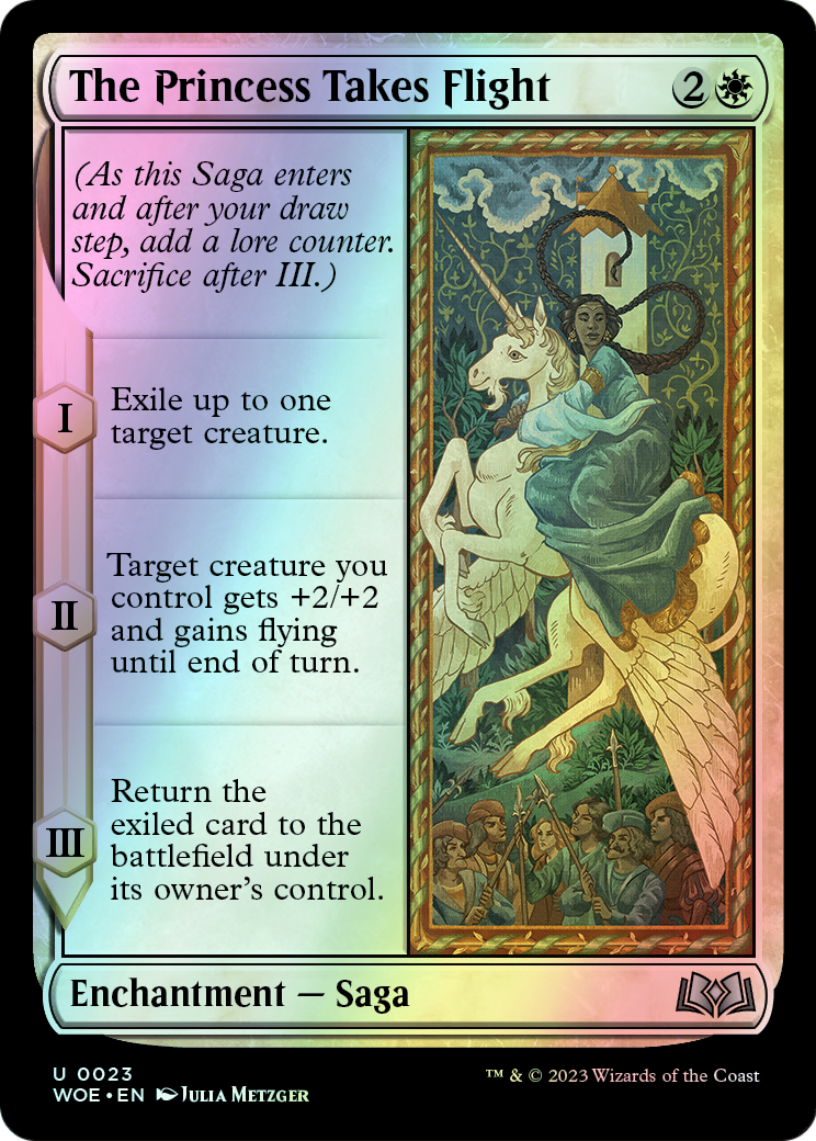 The Princess Takes Flight (WOE) #23 [EN/F]