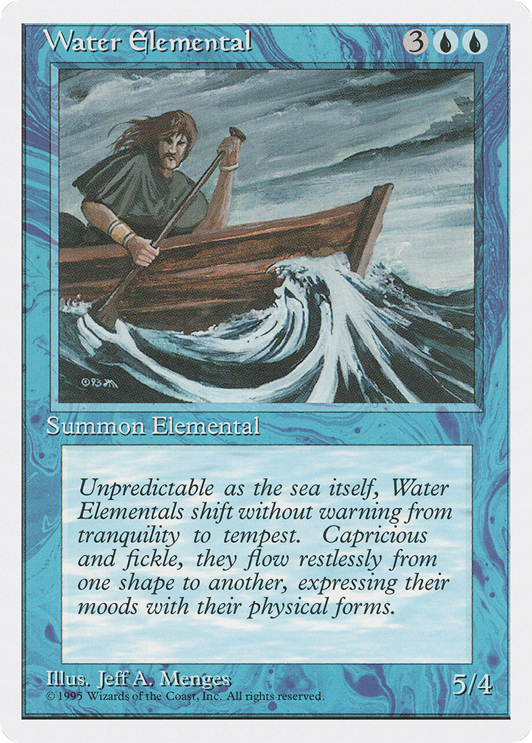 Water Elemental (4ED) #115 [EN/N]