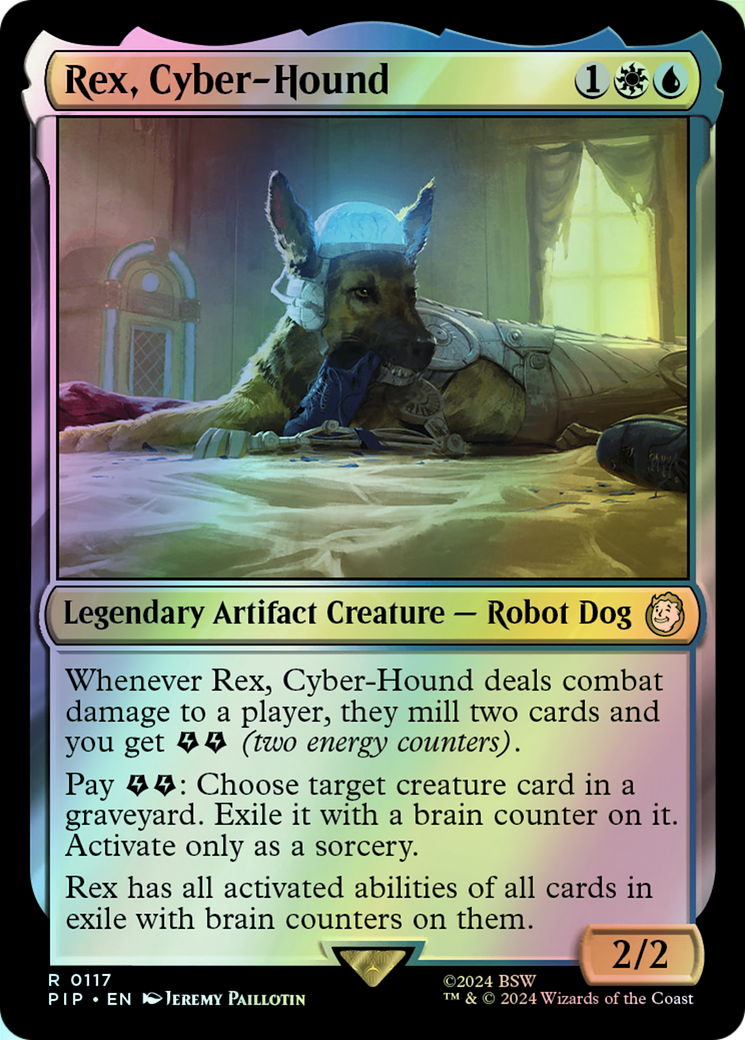 Rex, Cyber-Hound (PIP) #117 [EN/F]