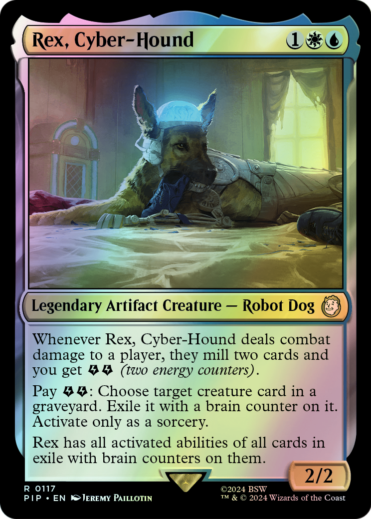 Rex, Cyber-Hound (PIP) #117 [EN/F]