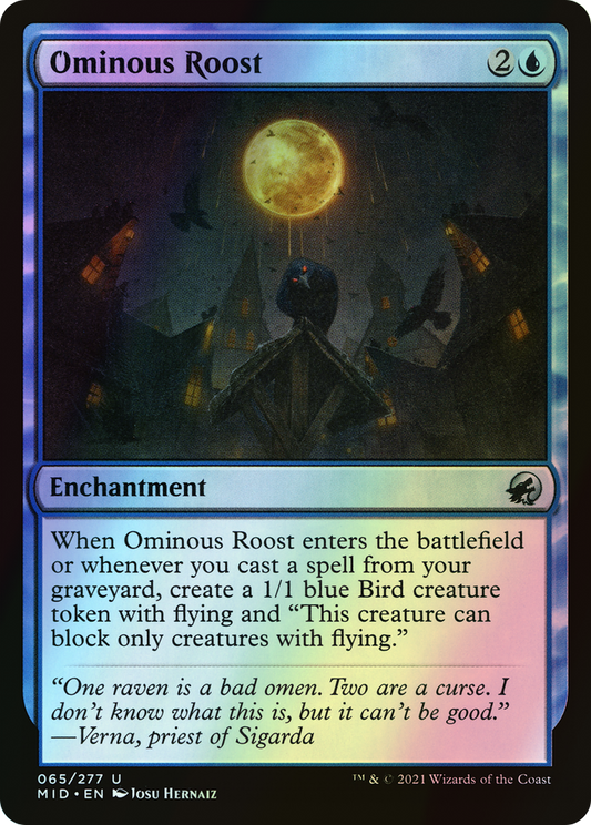 Ominous Roost (MID) #65 [EN/F]