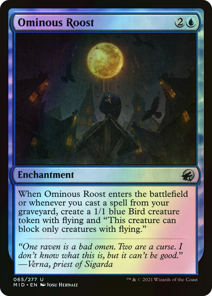 Ominous Roost (MID) #65 [EN/F]