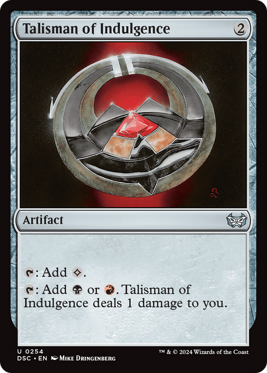 Talisman of Indulgence (DSC) #254 [EN/N] s/o