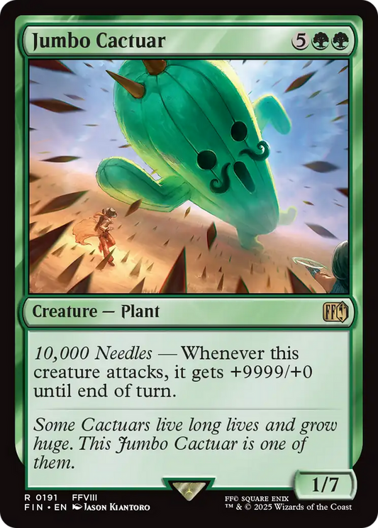 Jumbo Cactuar (FIN) #191 [EN/N]