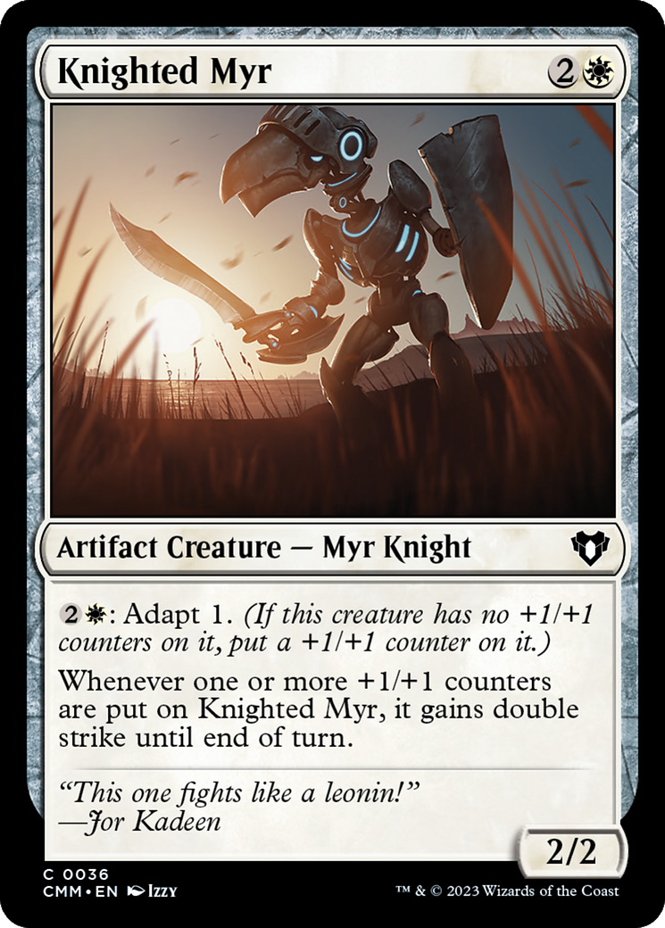 Knighted Myr (CMM) #36 [EN/N]