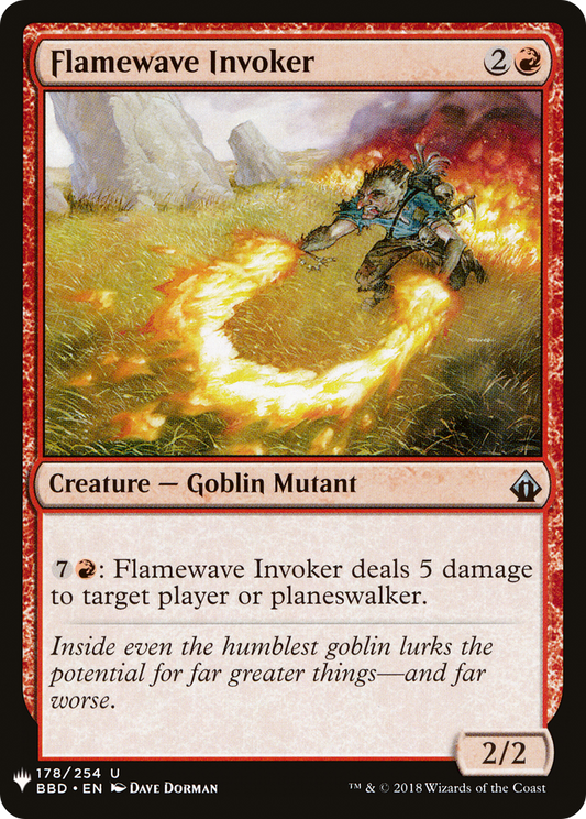 Flamewave Invoker (PLST) #BBD-178 [EN/N]