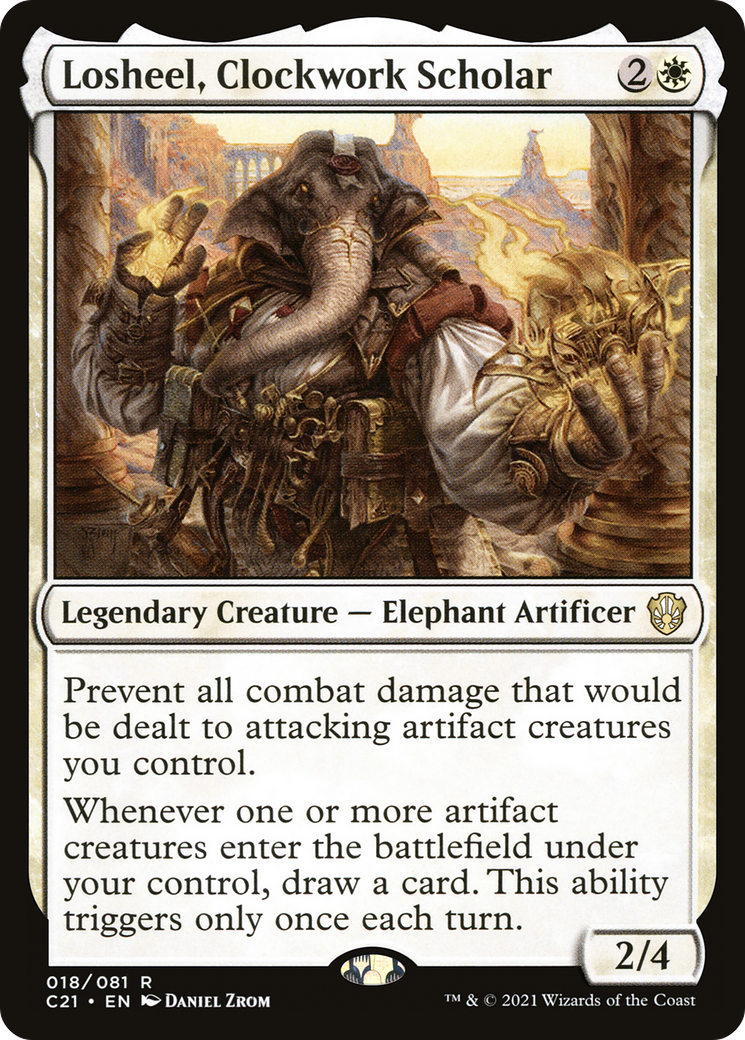 Losheel, Clockwork Scholar (C21) #18 [EN/N]