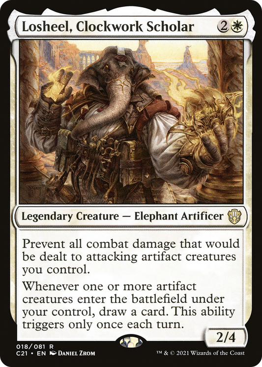 Losheel, Clockwork Scholar (C21) #18 [EN/N]