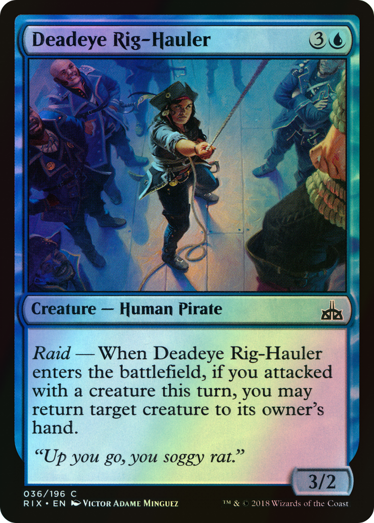 Deadeye Rig-Hauler (RIX) #36 [EN/F]