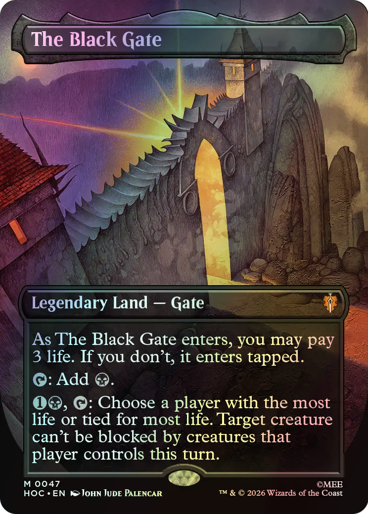 The Black Gate (HOC) #47 [EN/F]