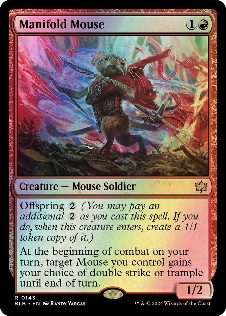 Manifold Mouse (BLB) #143 [EN/F] s/o