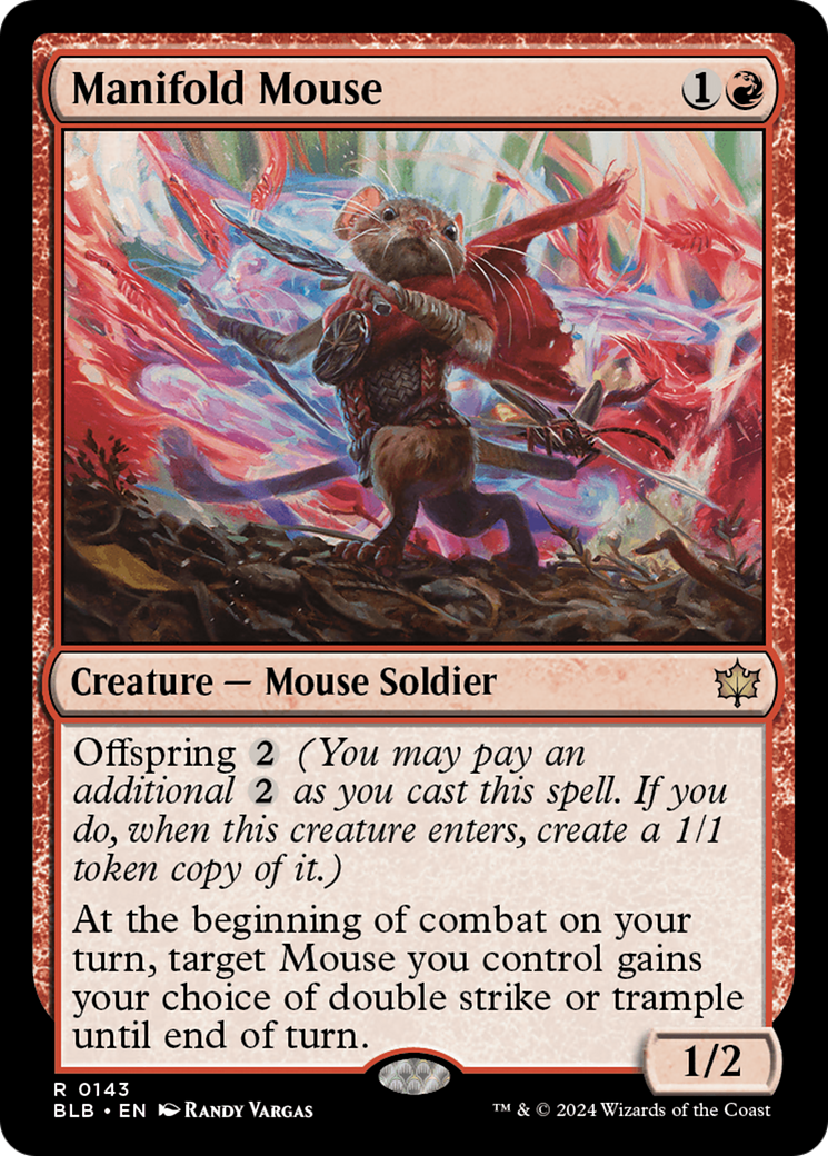 Manifold Mouse (BLB) #143 [EN/N] s/o