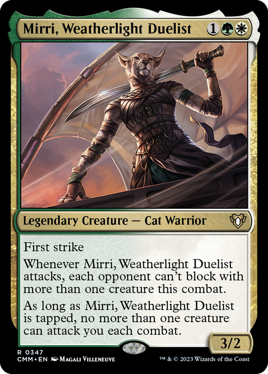 Mirri, Weatherlight Duelist (CMM) #347 [EN/N] s/o
