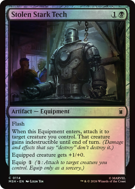 Stolen Stark Tech (MSH) #114 [EN/F]