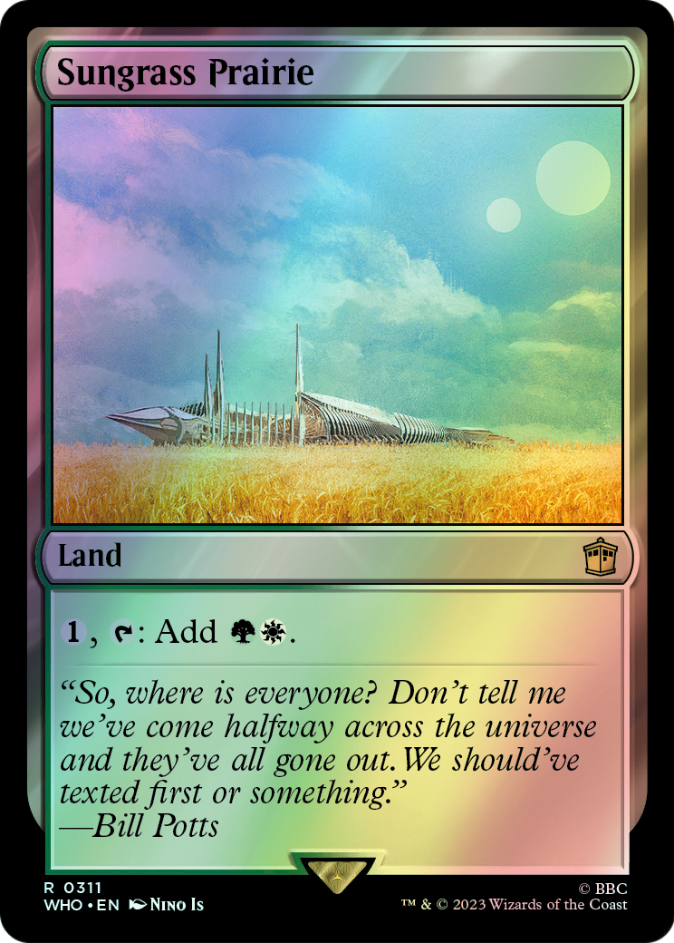 Sungrass Prairie (WHO) #311 [EN/F]