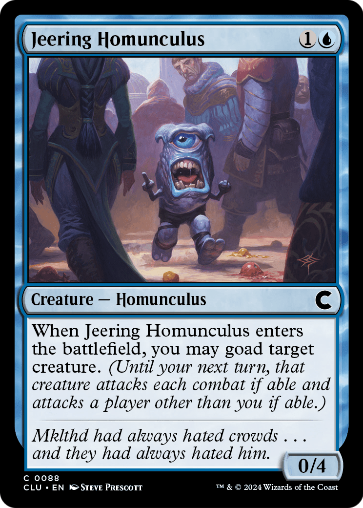 Jeering Homunculus (CLU) #88 [EN/N]