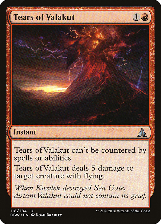 Tears of Valakut (OGW) #118 [EN/N]
