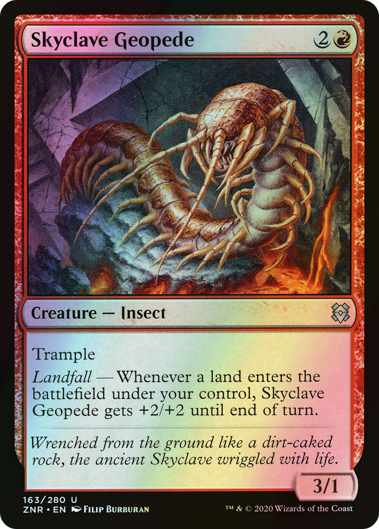 Skyclave Geopede (ZNR) #163 [EN/F]