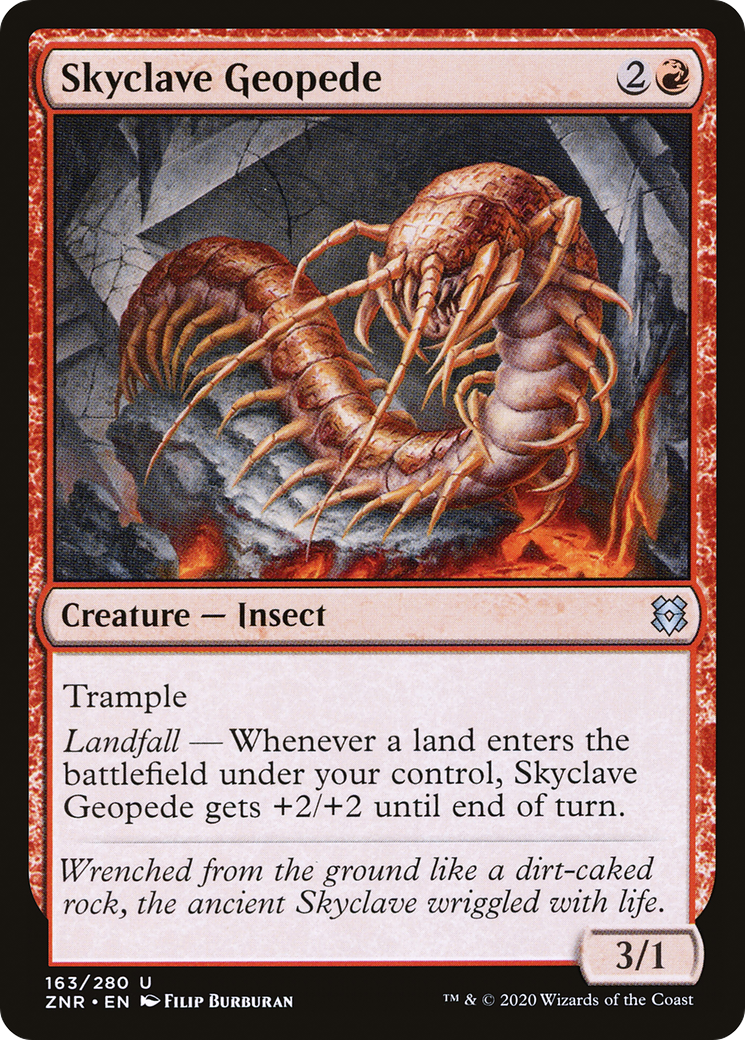 Skyclave Geopede (ZNR) #163 [EN/N]
