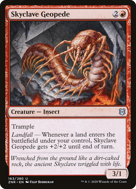 Skyclave Geopede (ZNR) #163 [EN/N]