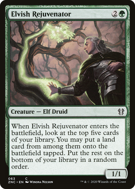 Elvish Rejuvenator (ZNC) #63 [EN/N]