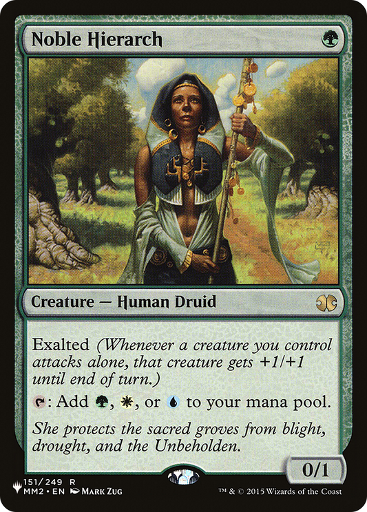 Noble Hierarch (PLST) #MM2-151 [EN/N] s/o
